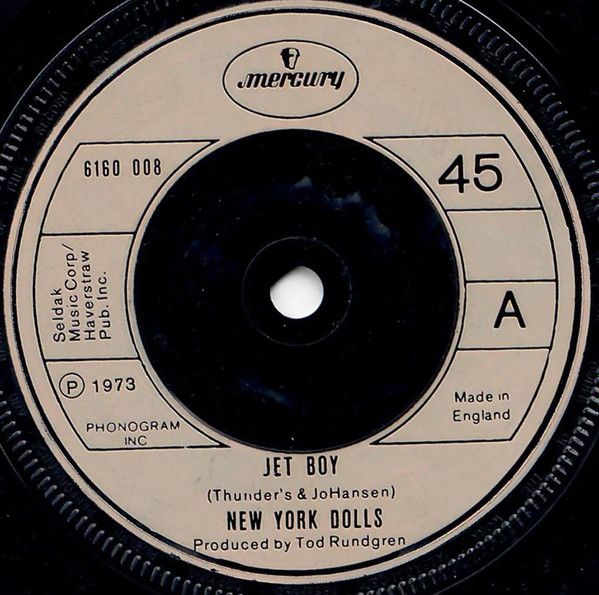 New York Dolls - Jet Boy (7", Single) (Near Mint (NM or M-))