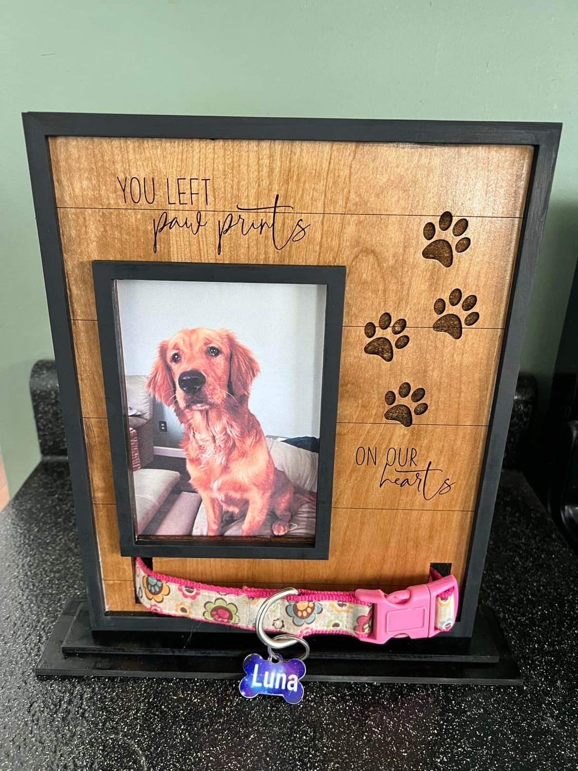 Dog Memorial Frame