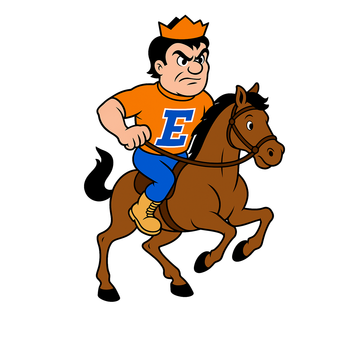 Edwardsburg Equestrian Car/Trailer Decal