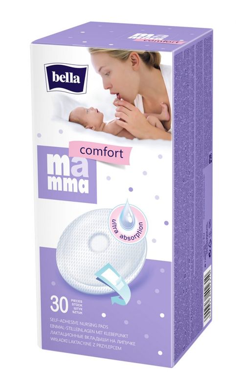 BELLA MAMMA Comfort laktācijas ieliktņi, 30 gab.