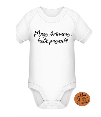 Īsroku bodijs &quot;mazs brīnums lielā pasaulē&quot;