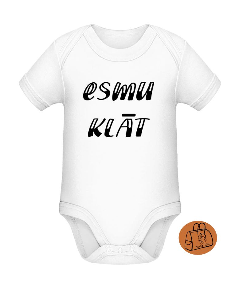 Īsroku bodijs &quot;esmu klāt&quot;