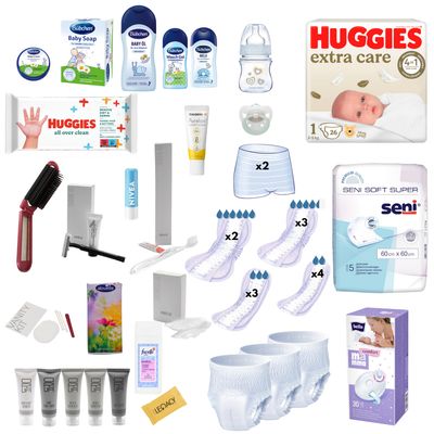 Dzemdību satura komplekts (LIELAIS)