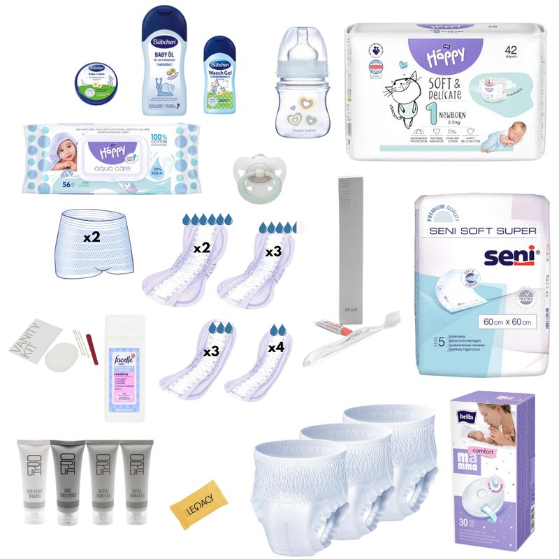 Dzemdību satura komplekts (MAZAIS)