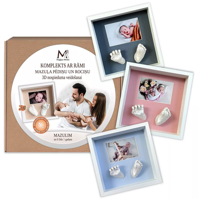 3D komplekts ar telpisko rāmi