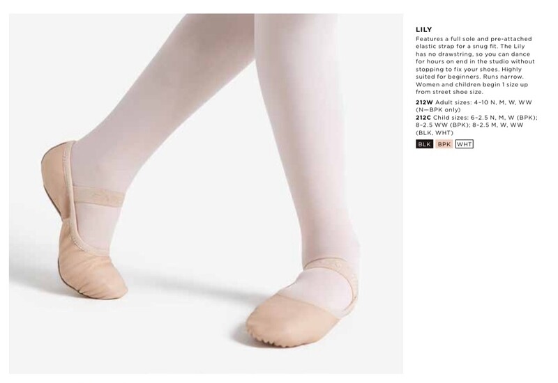Lily Full Sole Beginning Ballet Shoe - Capezio 212 ($24.00)