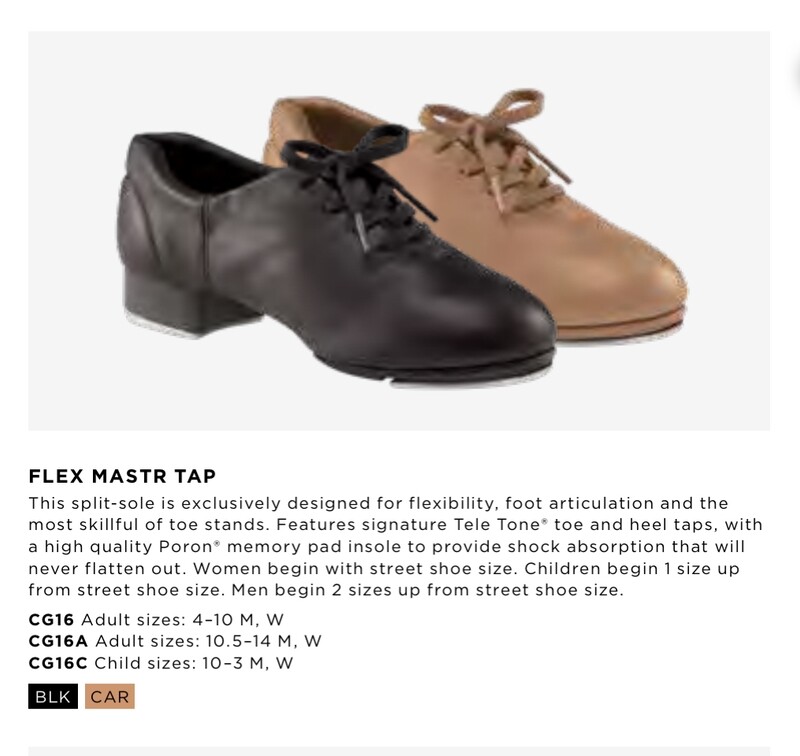 Flex Mastr Tap Shoes - Adult - $102 Capezio CG16