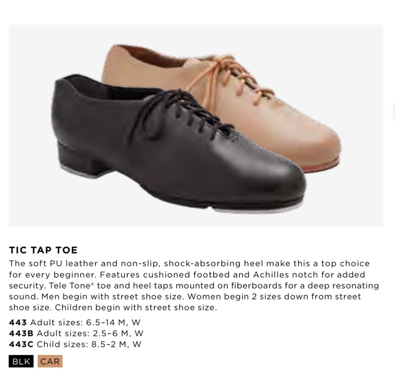 Tic Tap Toe - Youth &amp; Adult Tap Shoe ($43.00) Capezio - 443