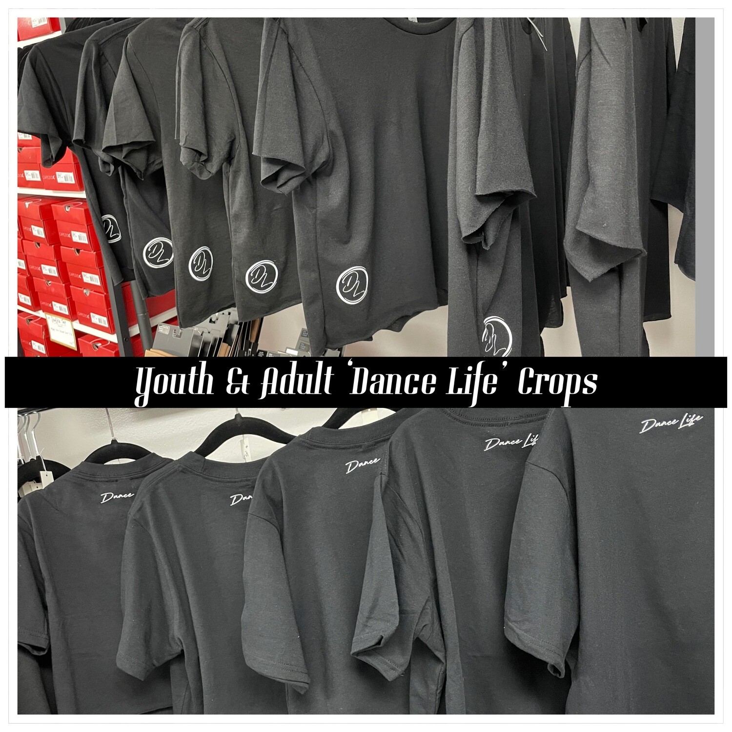 DL Girls Dance Life Crop YM