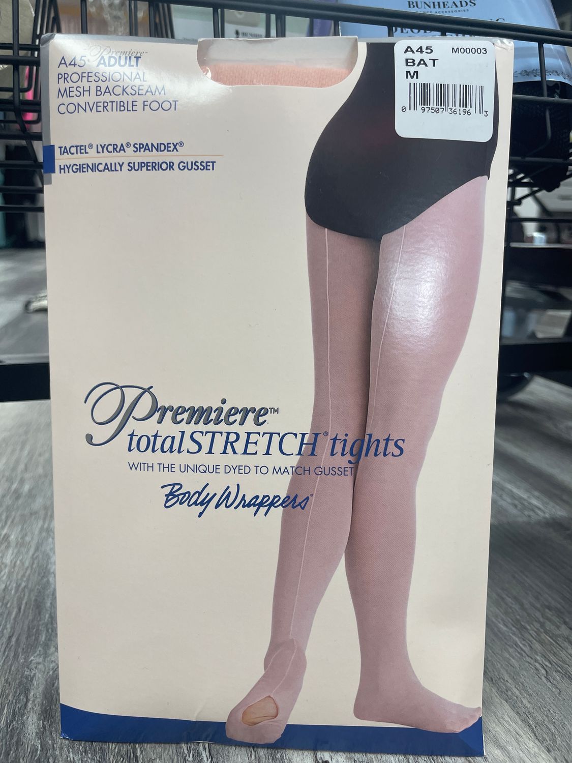 Body Wrappers Seamed Tight Adult A45 M