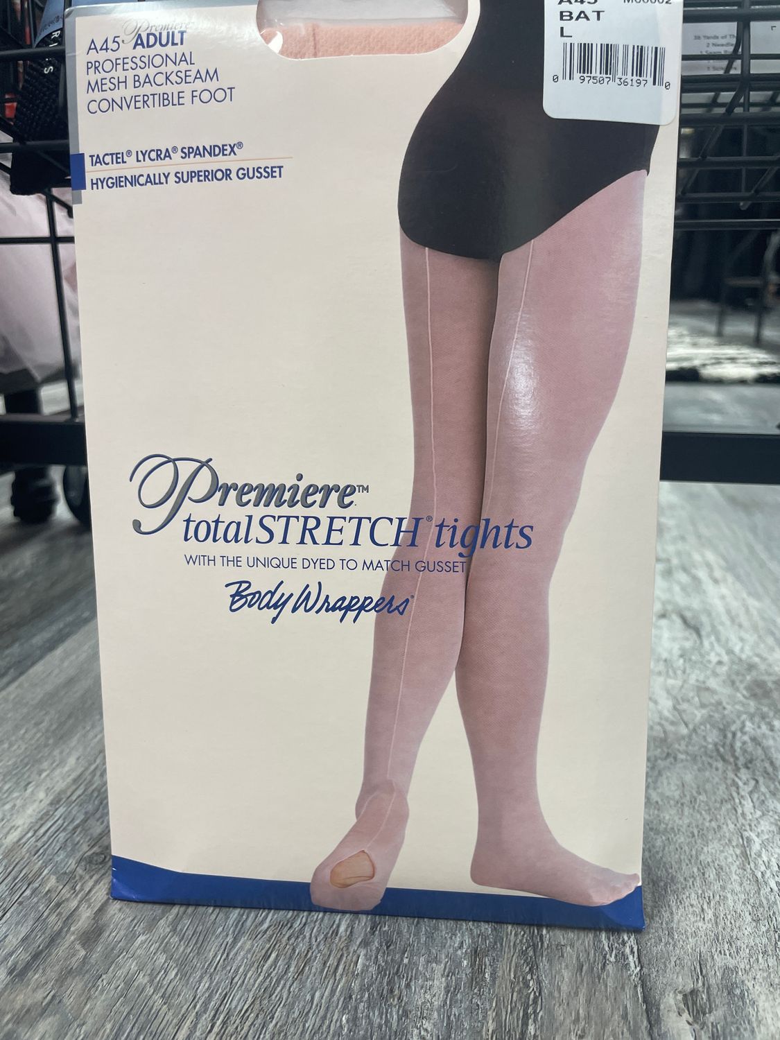 Body Wrappers Seamed Tight Adult A45 L