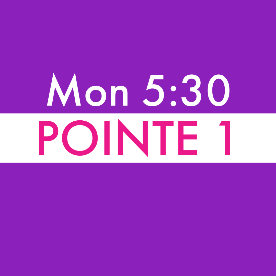 Mon 5:30 Pointe 1 Recital Tights - Light Pink