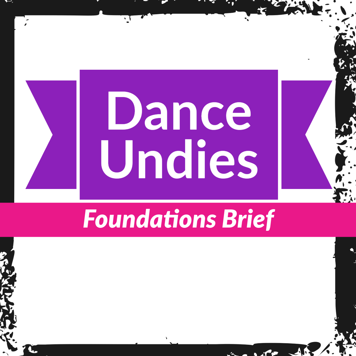 Dance Undies - Foundations Brief