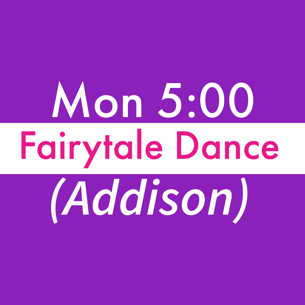 Mon 5:00 Fairytale Dance (Addison) Recital Tights - Light Pink Footed