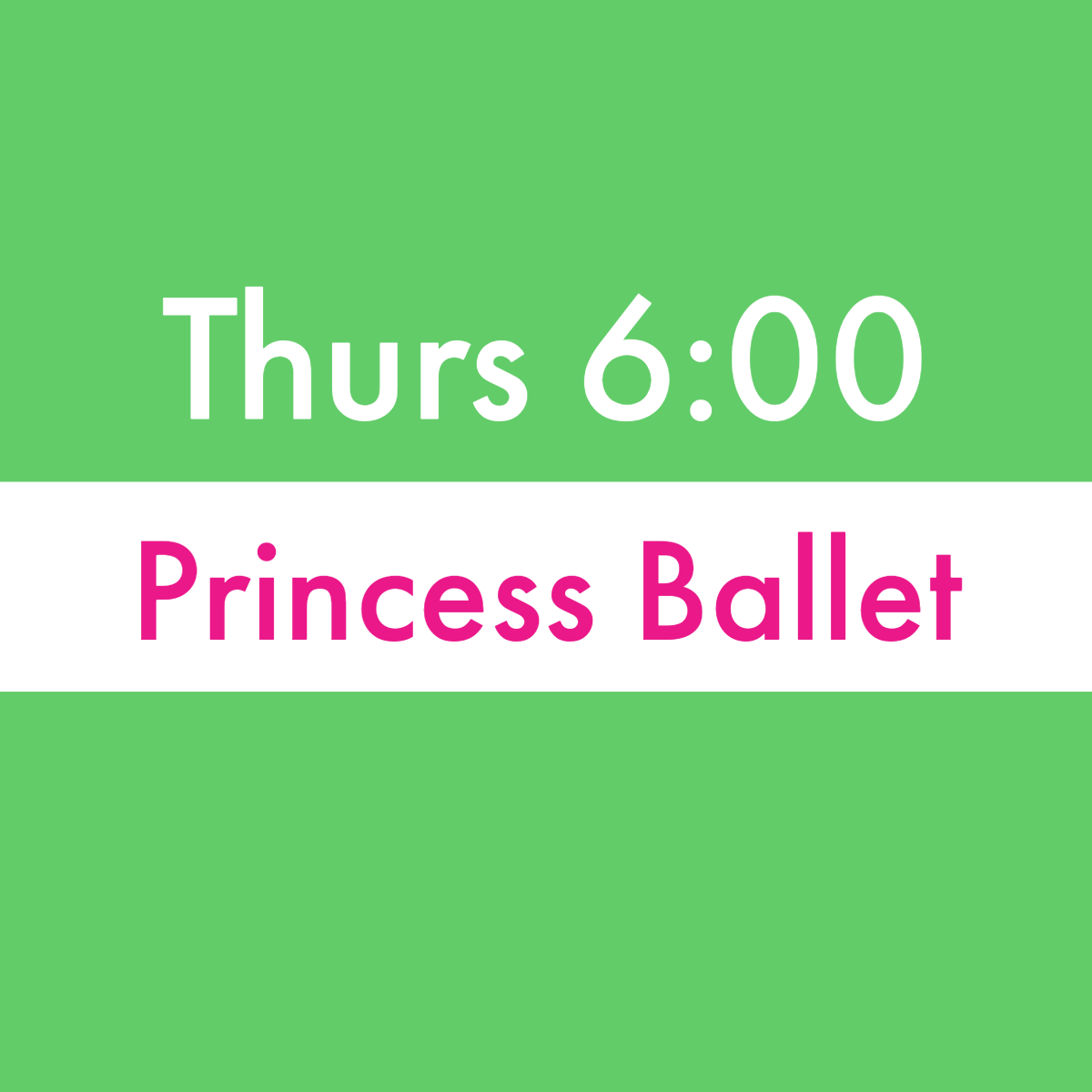 Thursday Princess Ballet 6:00 Recital Tights - Skintone Footed
