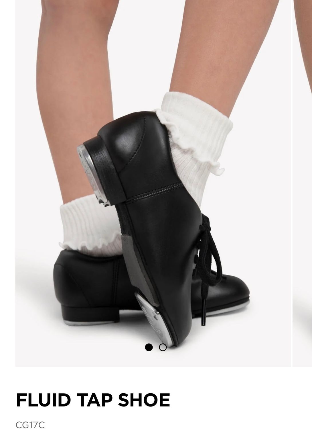 (I) Fluid Tap Shoe - Black