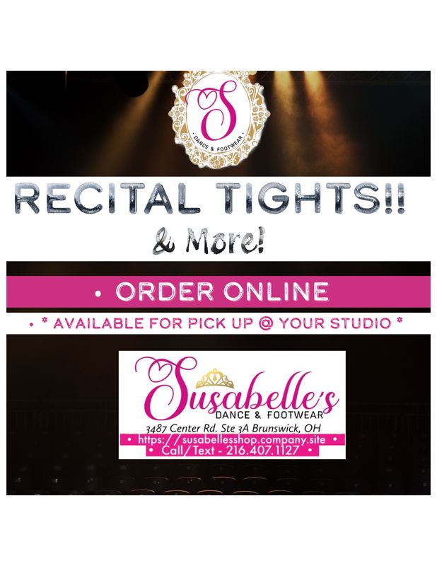 EXAMPLE: Recital/Tights Done Right Shoppe! (Customizable)