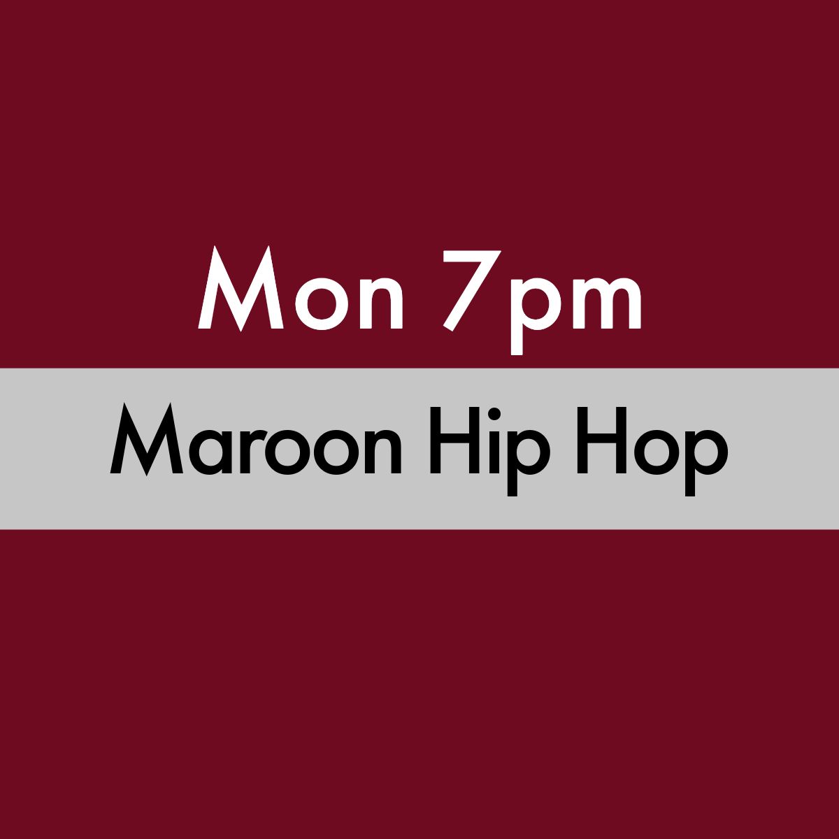 (A) Monday 7pm ‘Maroon Hip Hop’ Recital Tights - Caramel Transition Body Tight
