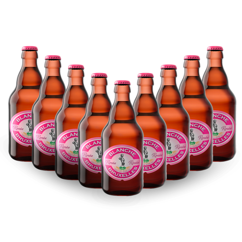 Brasserie LEFEBVRE - Blanche de Bruxelles Rosée Pack de 12