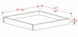 BASE CABINET – CLEAR COAT FINISH