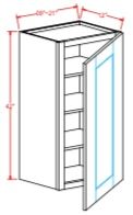 WALL CABINET – 1 DOORS, 3 ADJUSTABLE SHELVES