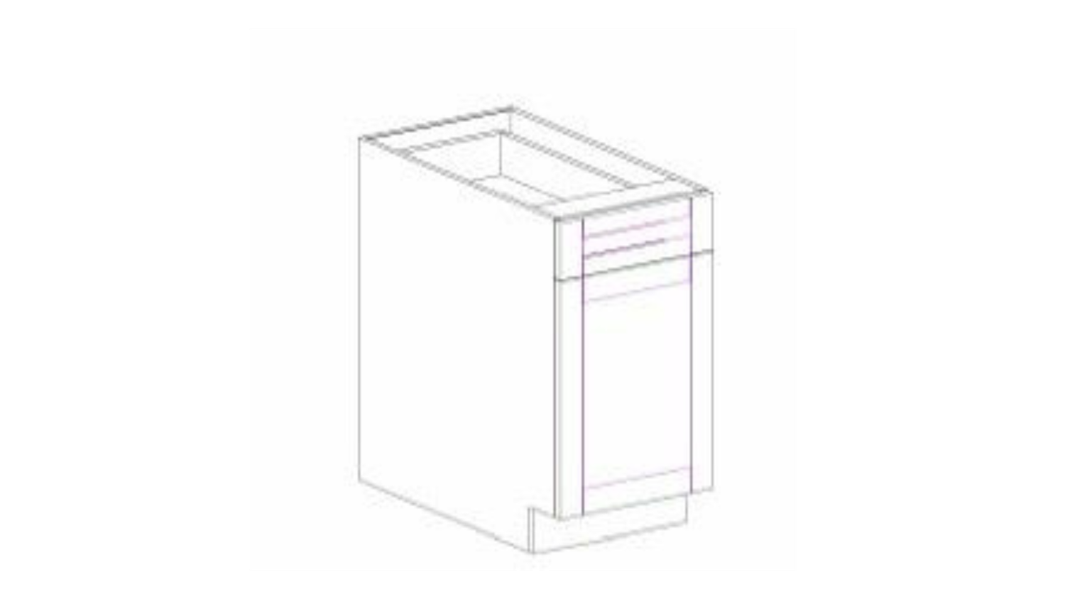 POC-B12 COFFEE BASE CABINET 12"