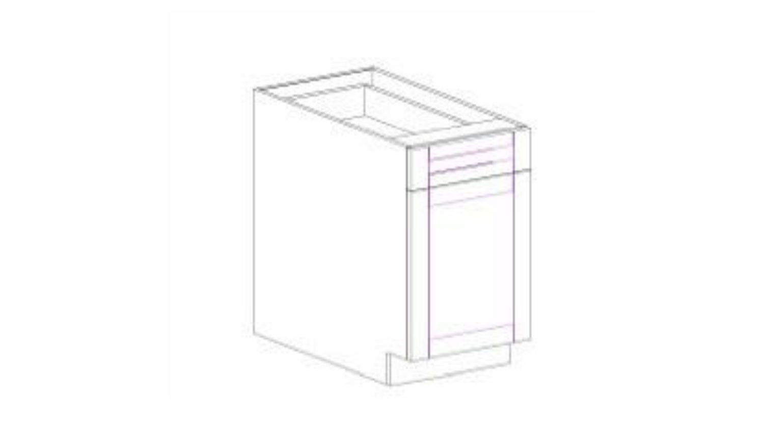 POC-B18 COFFEE BASE CABINET 18"