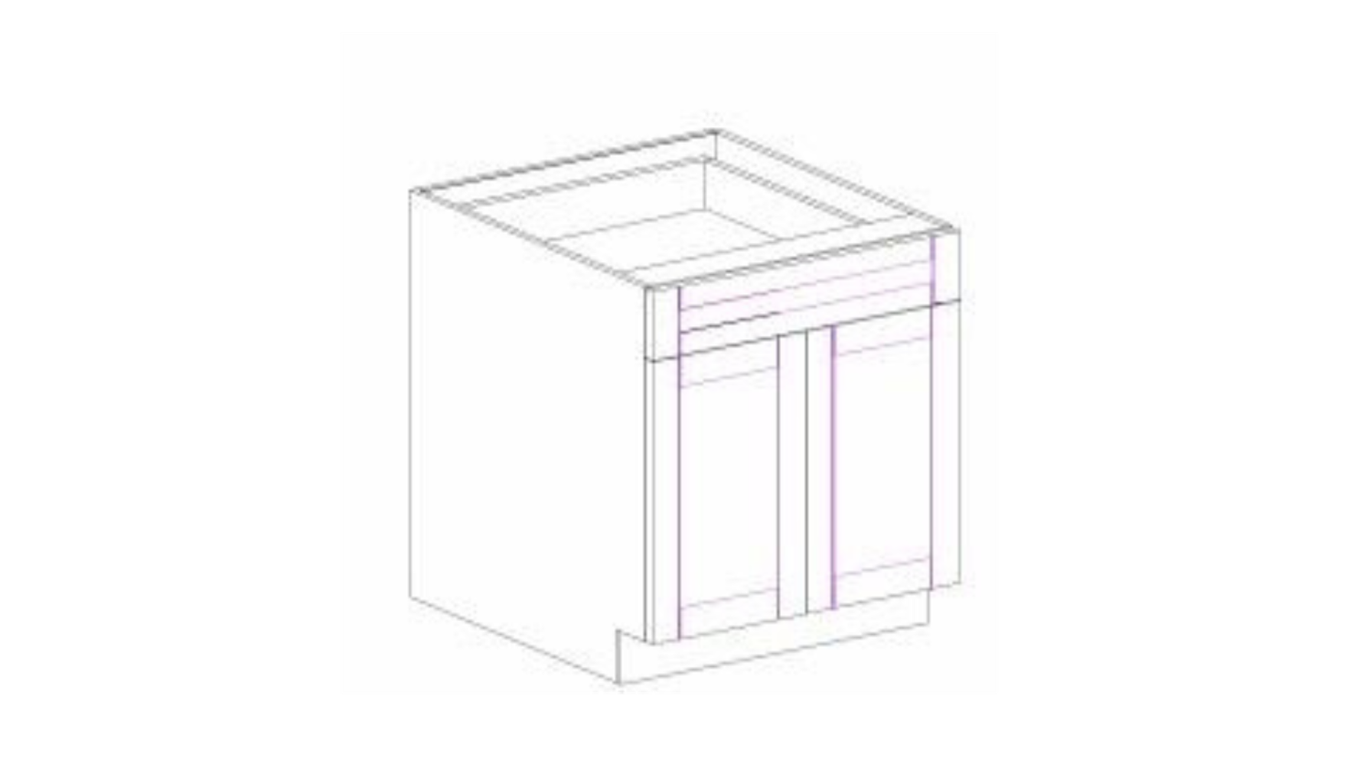 POC-B27 COFFEE BASE CABINET 27"
