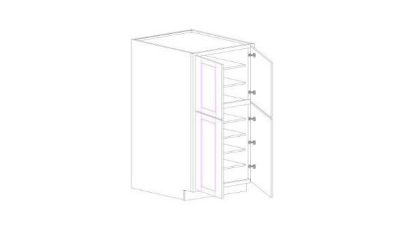 POC-PC3084 COFFEE PANTRY CABINET 30"X84"