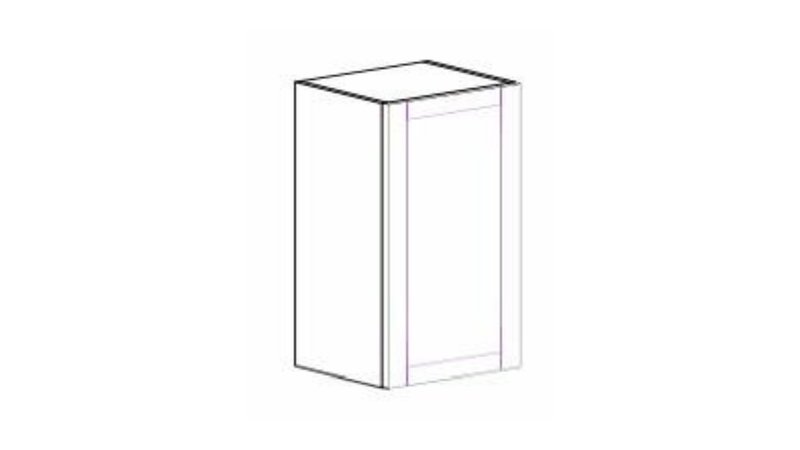 PAW-W1230 ANTIQUE WHITE WALL CABINET 12"X 30"