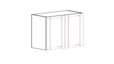 PAW-W3030 ANTIQUE WHITE WALL CABINET 30"X 30"