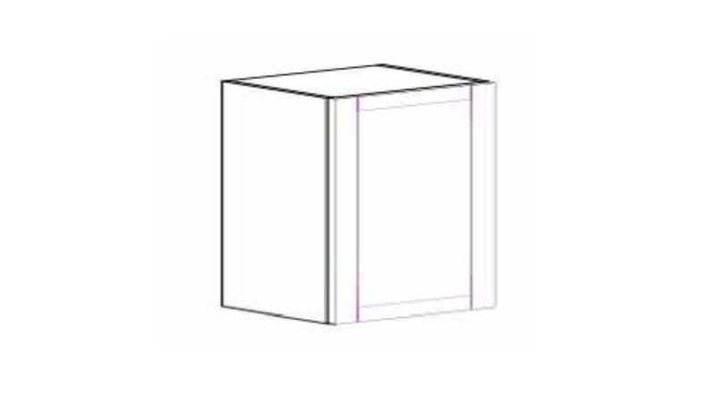 PAW-W1230 ANTIQUE WHITE WALL CABINET 12"X 30"