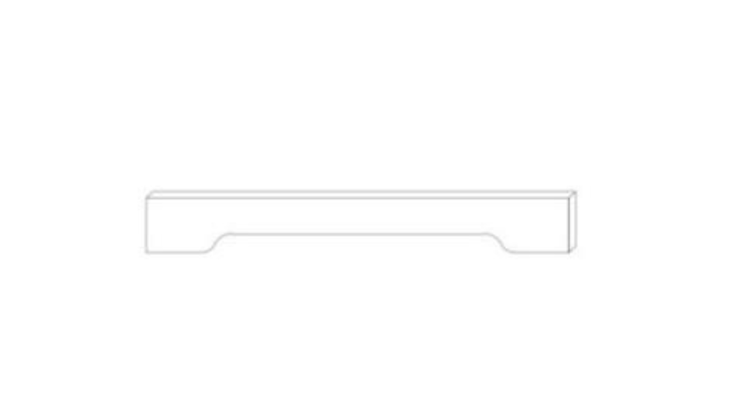PAW-VAL60 ANTIQUE WHITE VALANCE 60"