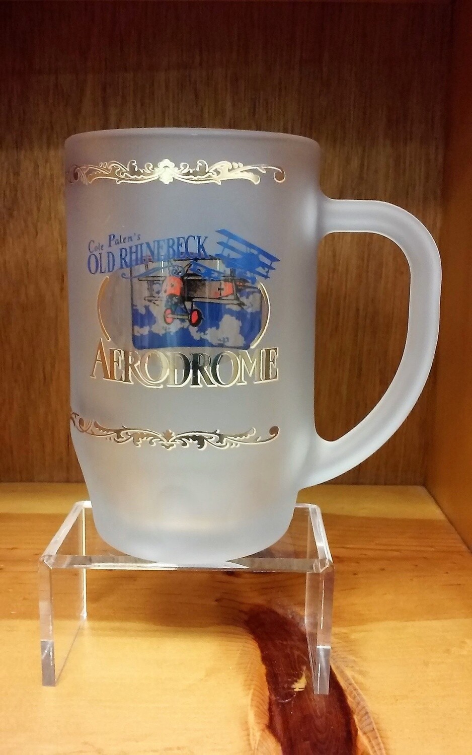 Frosted Triplane Beer Mug