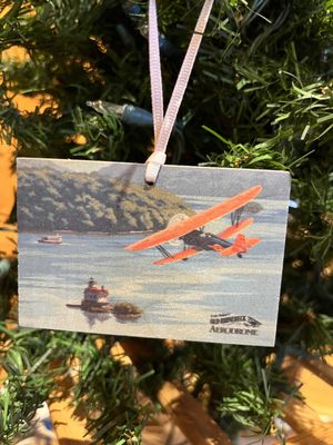 Aerodrome Collection  Wood Ornament
