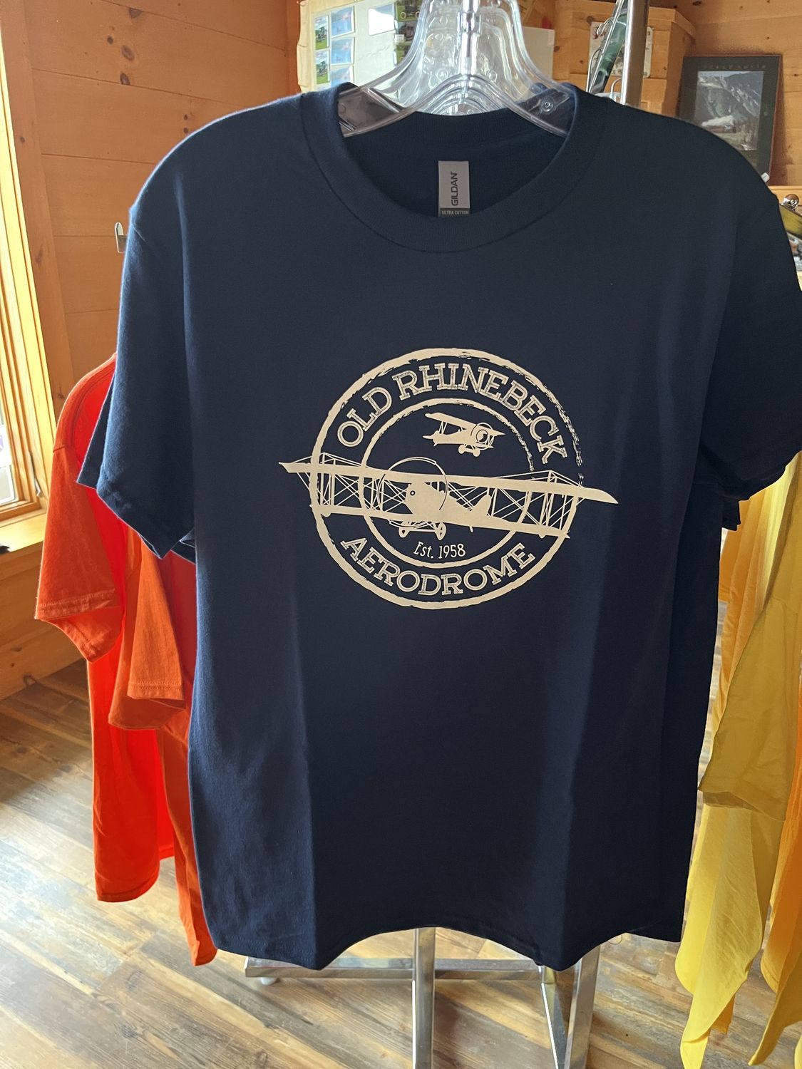 Est 1958 Logo TShirt, Color: Navy Blue, Size: Small