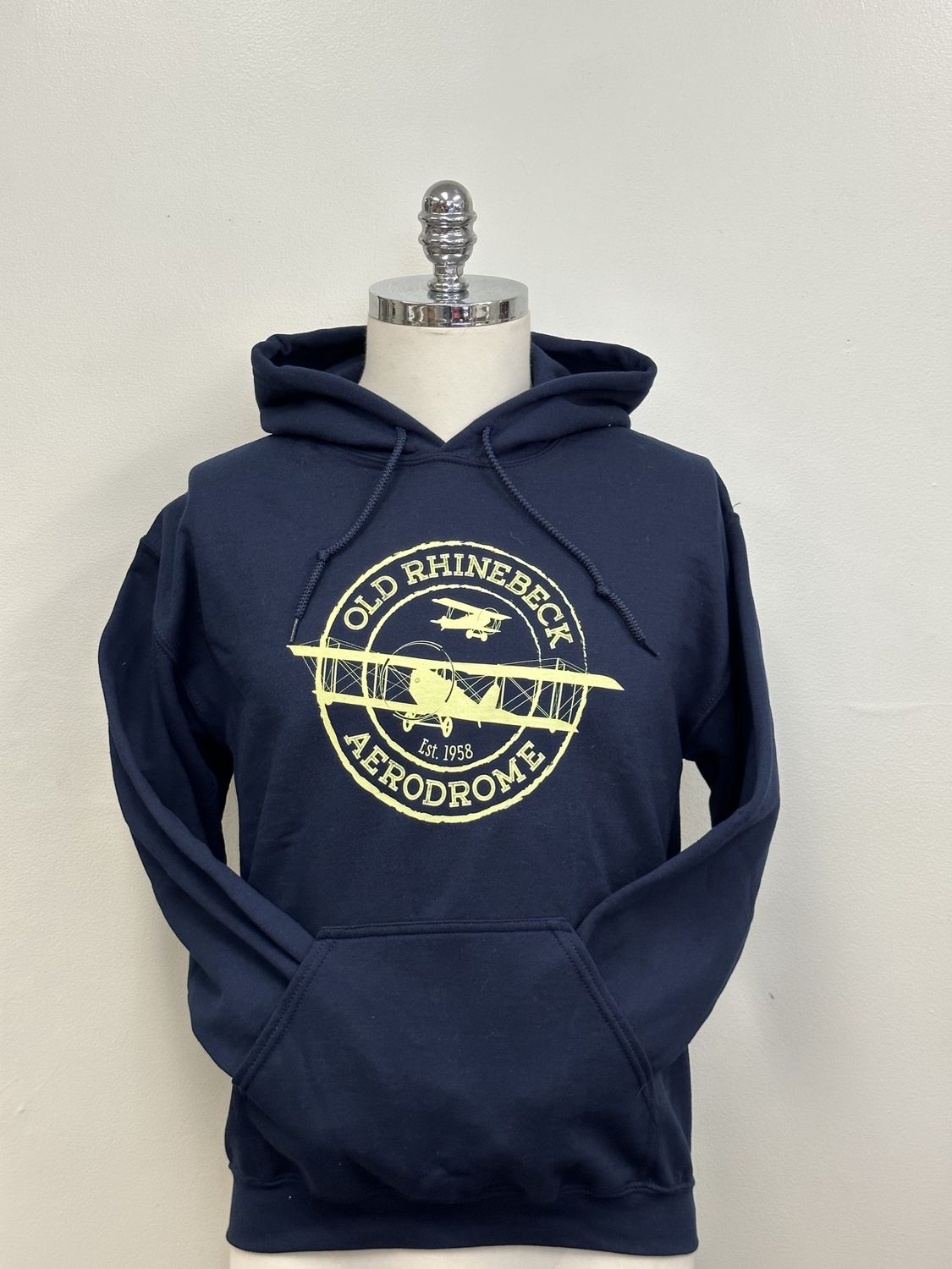 Est 1958 Hooded Sweatshirt, Size: Hoodie, Colour: Navy, Style: S