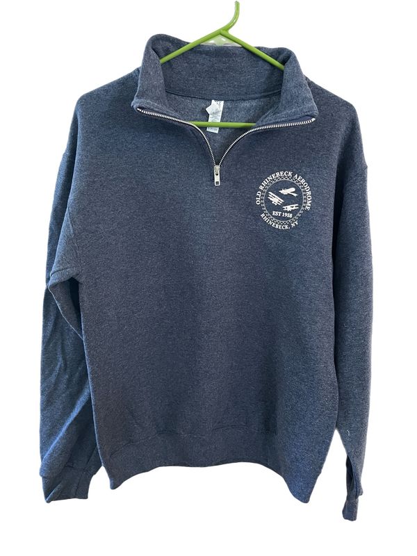 Logo Quarter-Zip Collar Sweatshirt