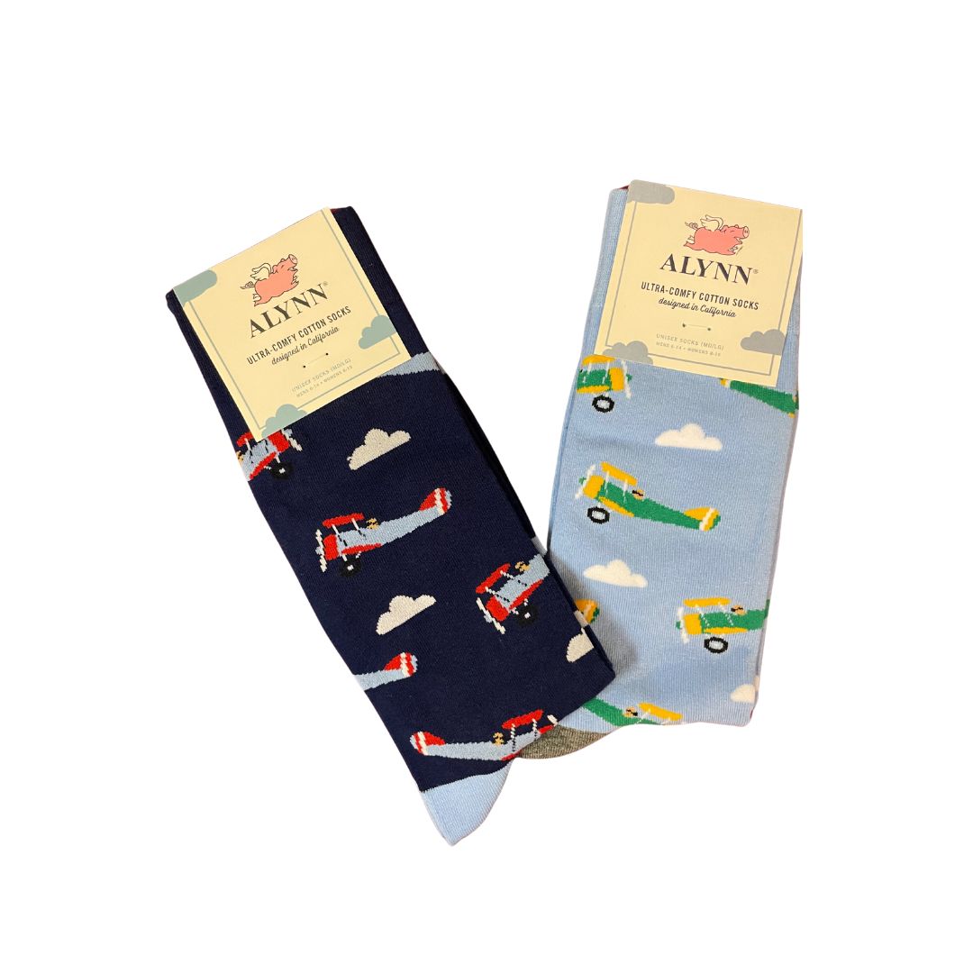 Biplane socks