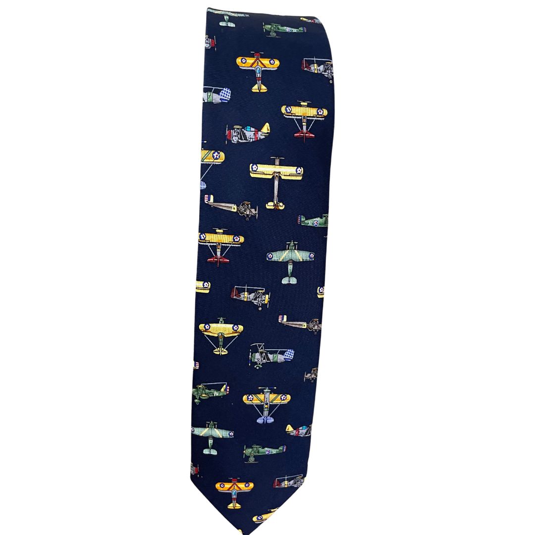 Vintage US Warplanes Tie