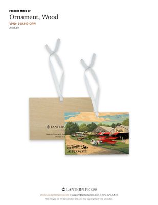Aerodrome Collection  Wood Ornament