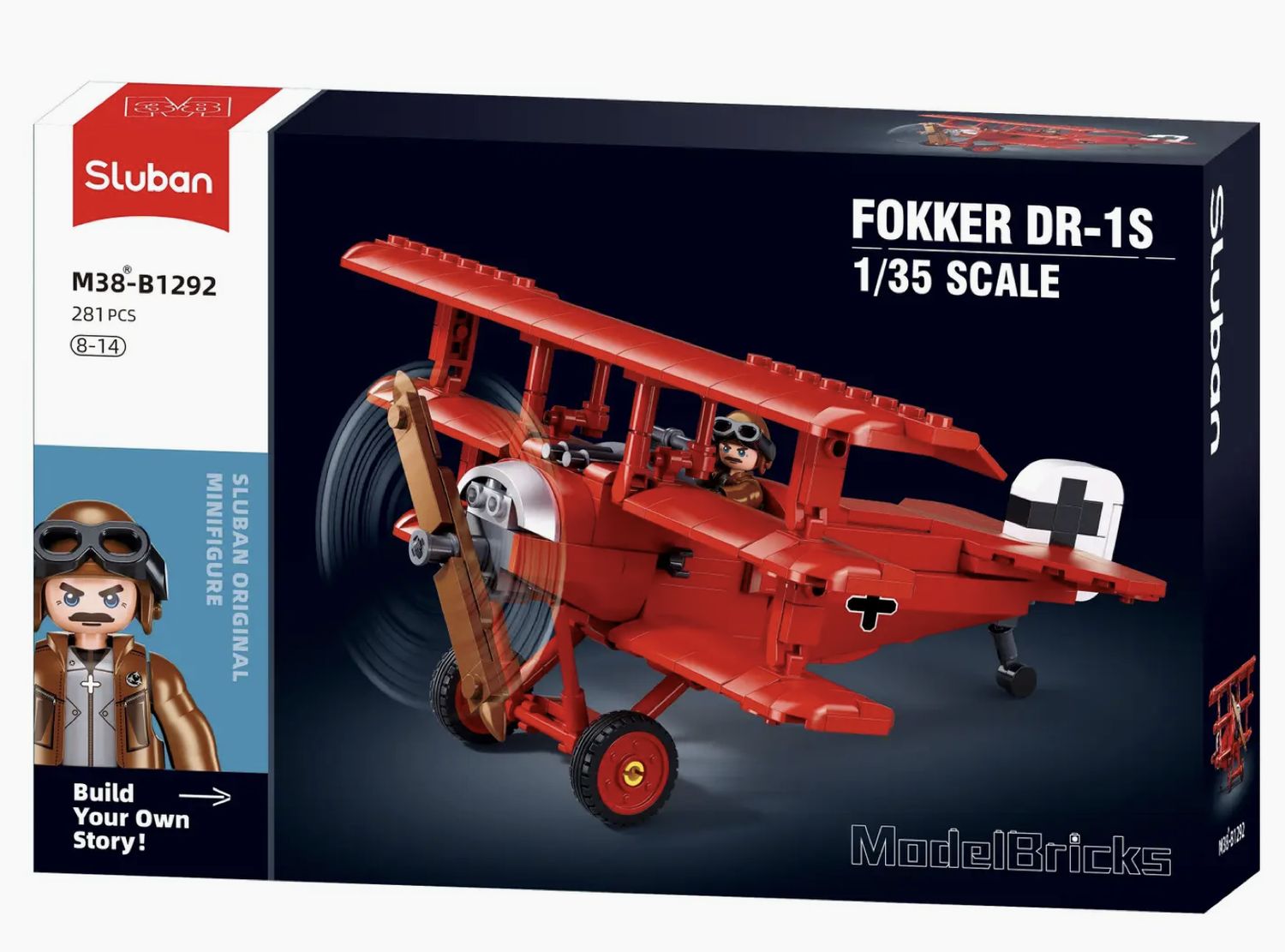 Model Bricks Fokker DR1
