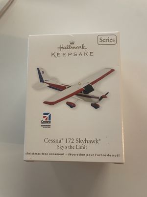 Vintage Hallmark Ornament - 2012 Sky's the Limit #16 Cessna 172 Skyhawk