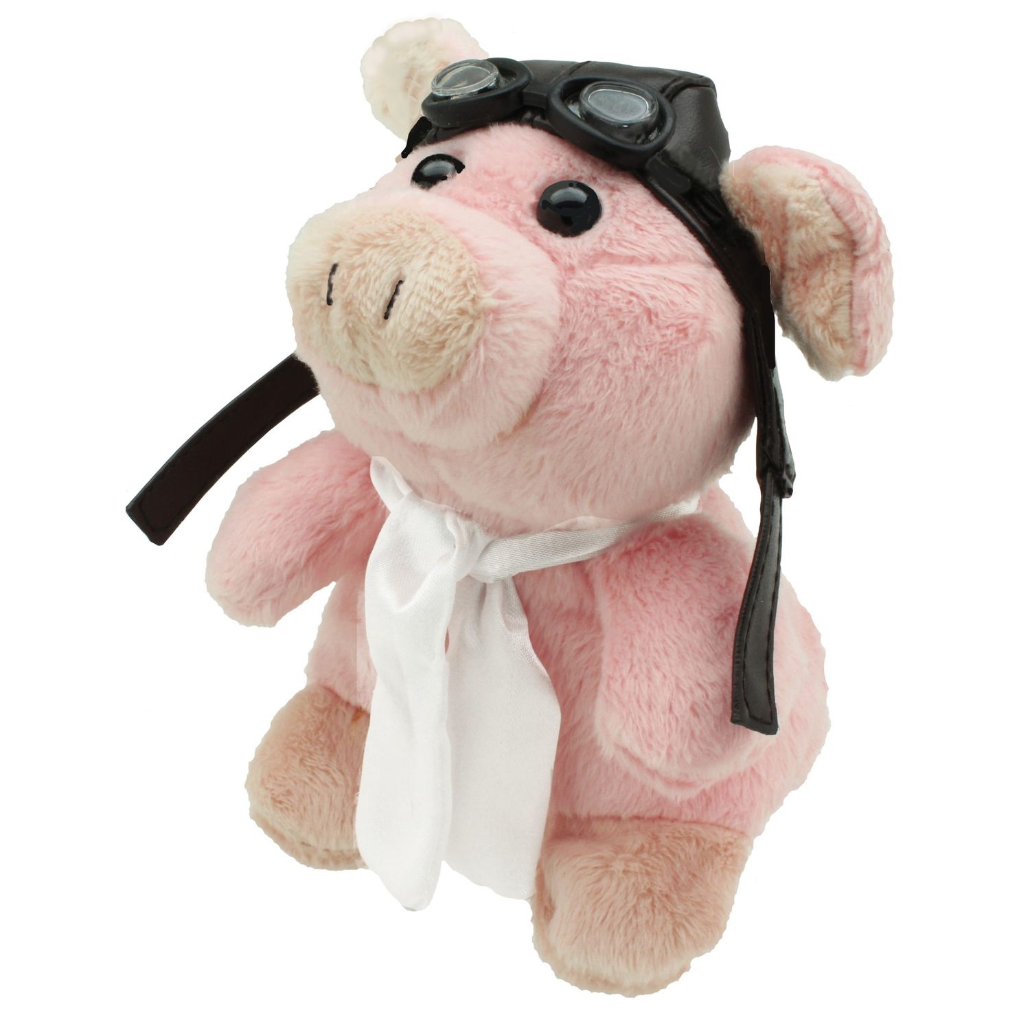 Mini Piggie Aviator Plush