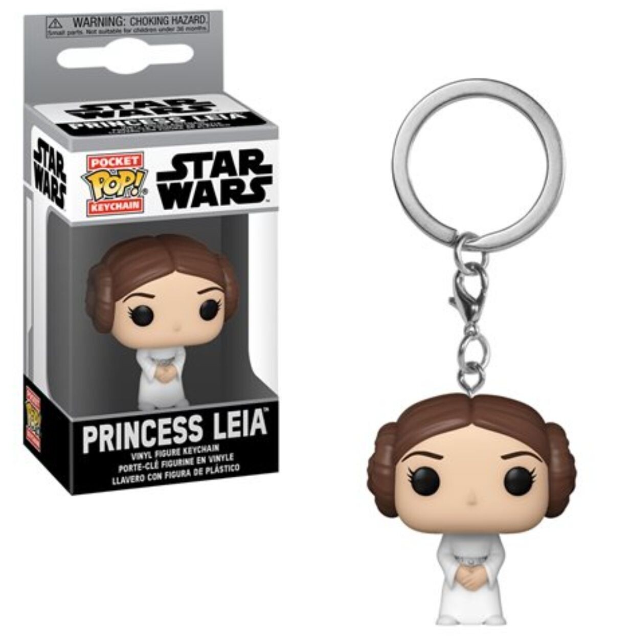 Star Wars princess Leia funko key chain
