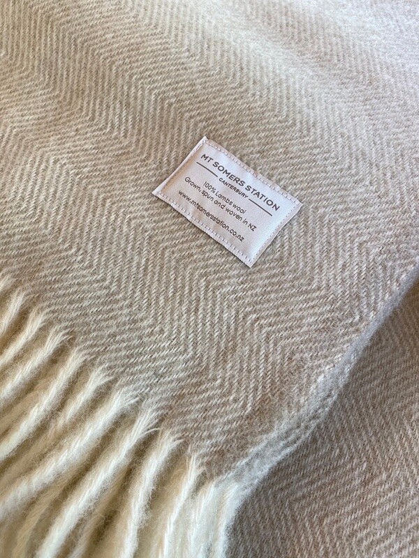 Mt Somers  - Wool Blanket