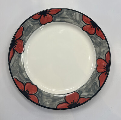 Poppy Collection - Lunch Plate