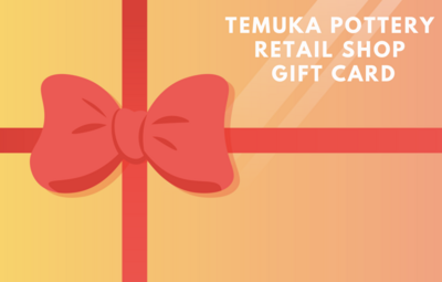 Temuka Pottery Retail Shop Gift Card