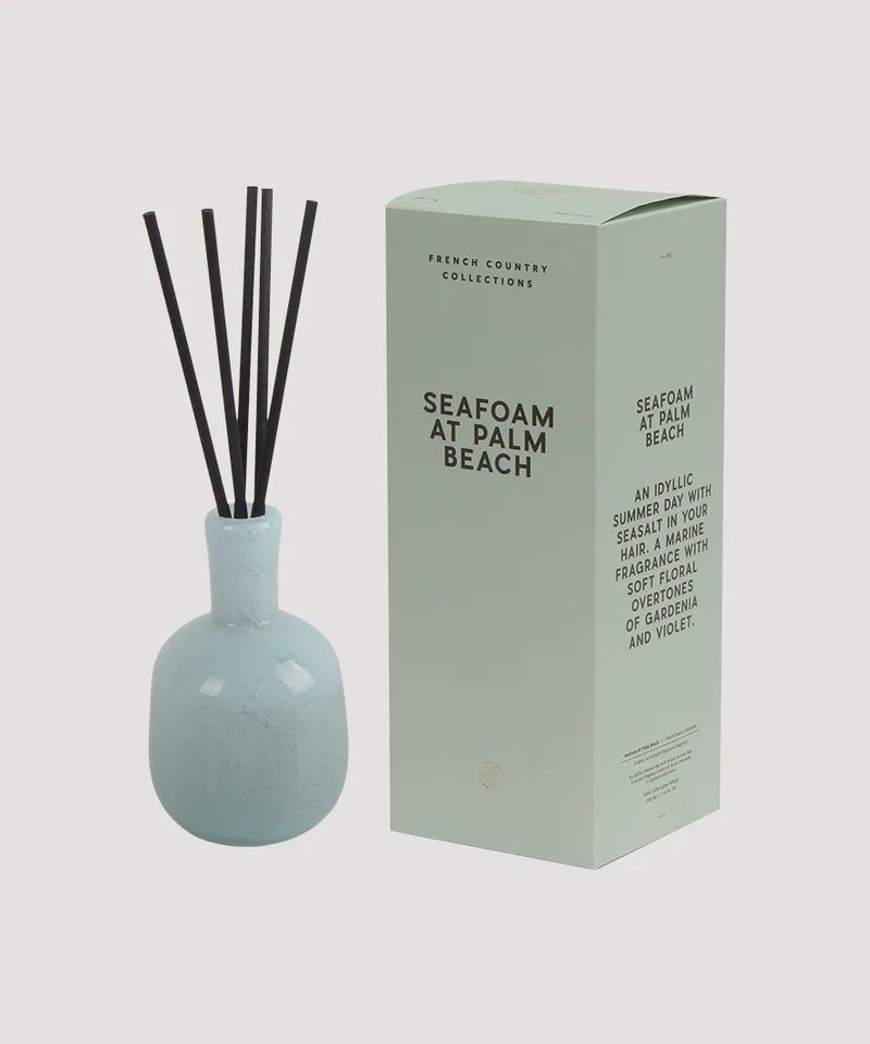 French Country Diffuser, Scent: Seafoam at the Beach