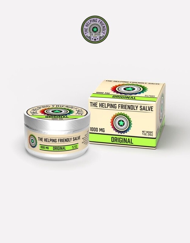 Helping Friendly Salve, Broad Spectrum, 4oz, Original